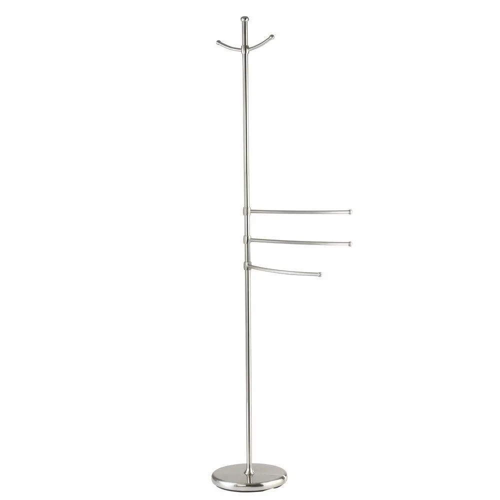 Adiamo Adjustable Hat, Coat & Towel Rack