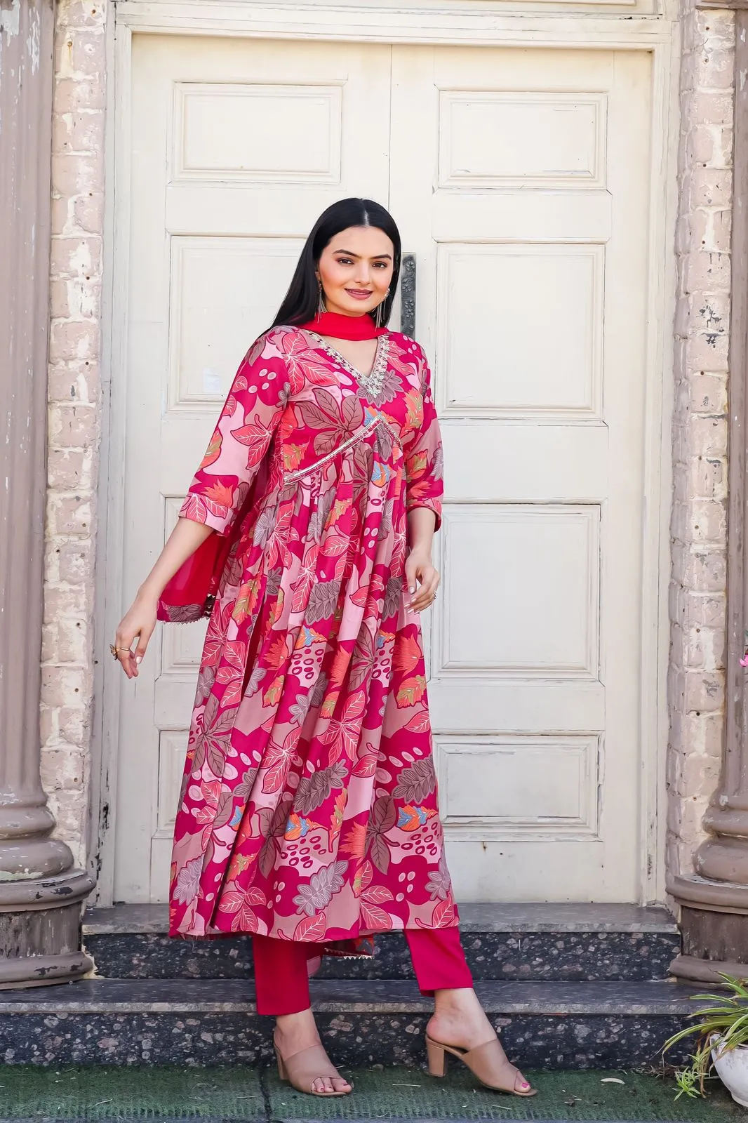 Alia-Style Anarkali Suit