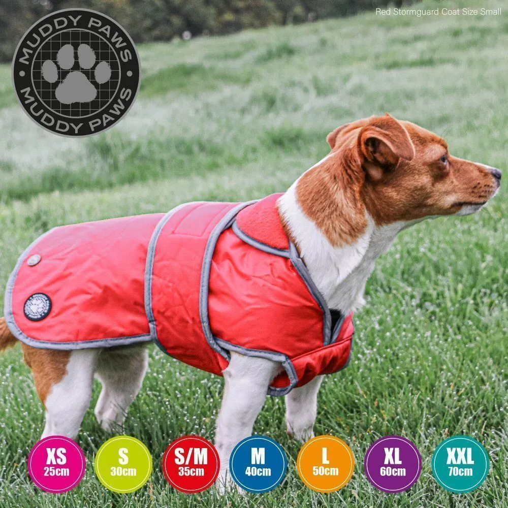 Ancol 40cm Red Stormguard Dog Coat - Medium