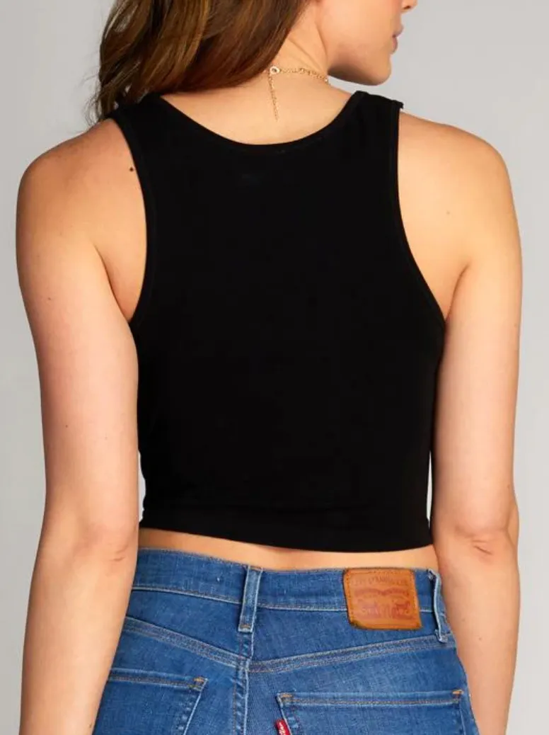 Bamboo Cropped Tank