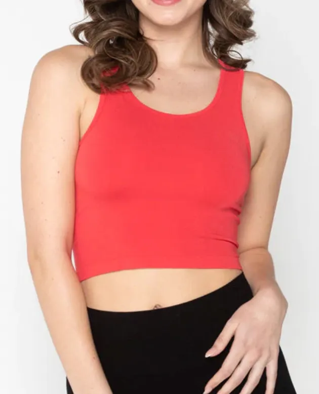 Bamboo Cropped Tank