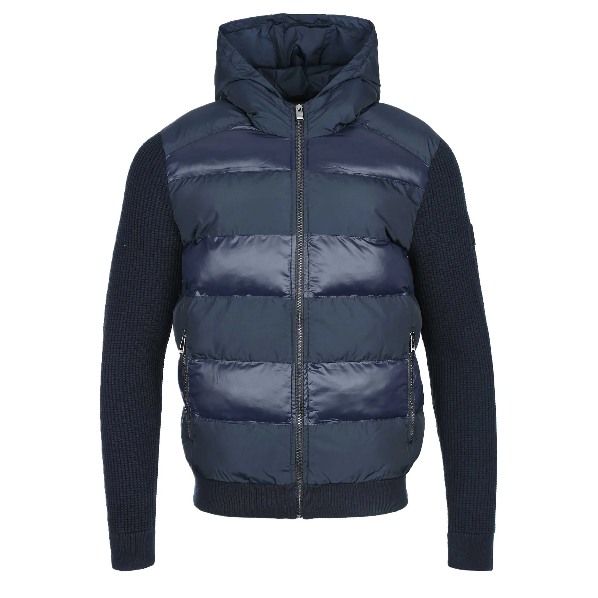 BOSS Laguno Hybrid Jacket in Navy