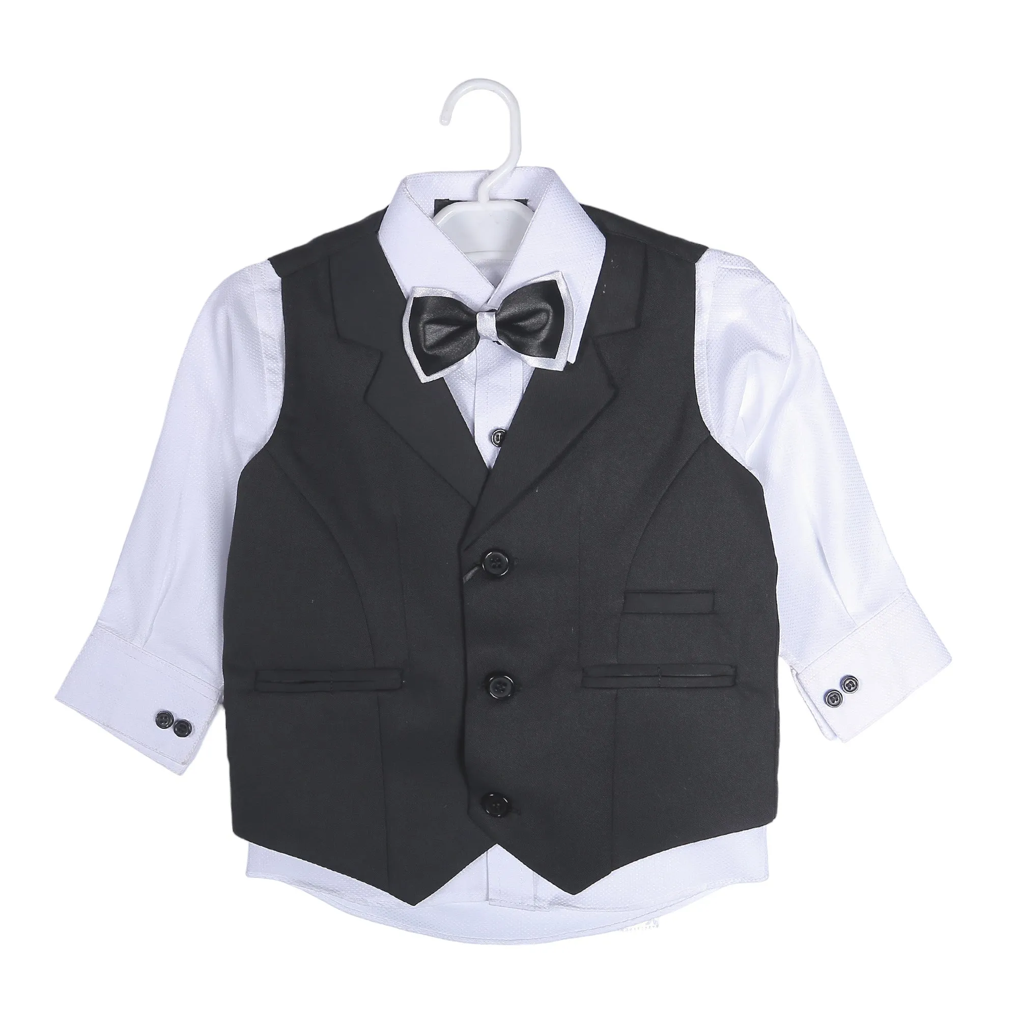 BOYS 3 PCS SUMMER PENT SHIRT AND WAISTCOAT