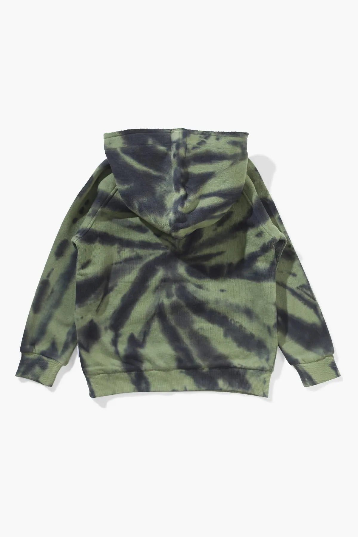 Boys Sweatshirt Munster Kids Timewrap Hoody - Green Dye