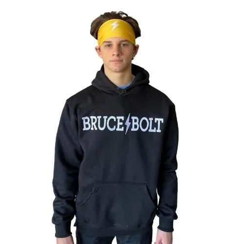 BRUCE BOLT "BRUCE BOLT" Hoodie - BLACK