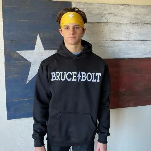 BRUCE BOLT "BRUCE BOLT" Hoodie - BLACK