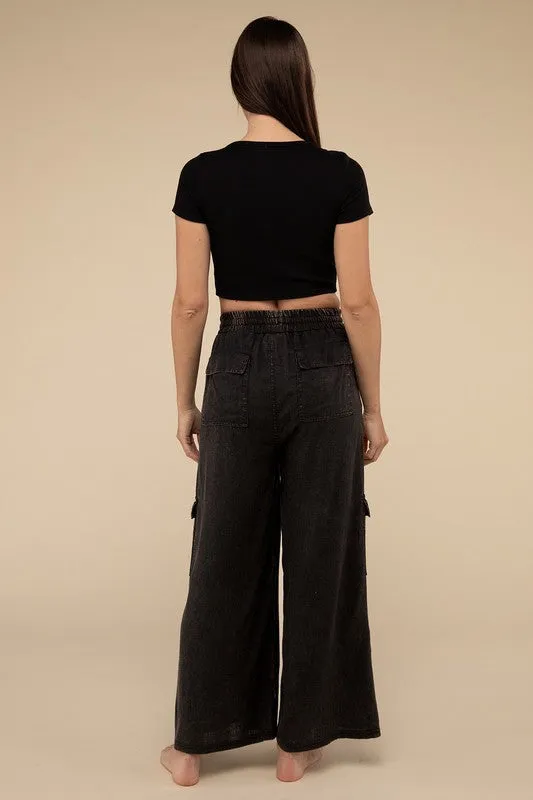 Cargo Pants with Elastic Waist *Online Only*