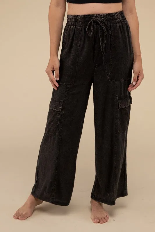 Cargo Pants with Elastic Waist *Online Only*