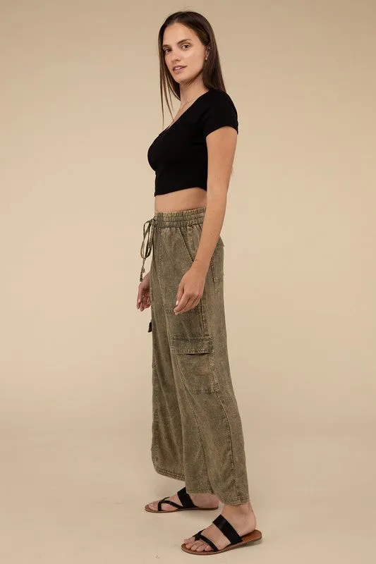 Cargo Pants with Elastic Waist *Online Only*