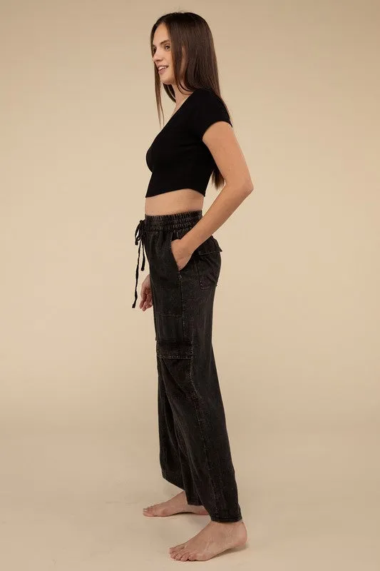 Cargo Pants with Elastic Waist *Online Only*