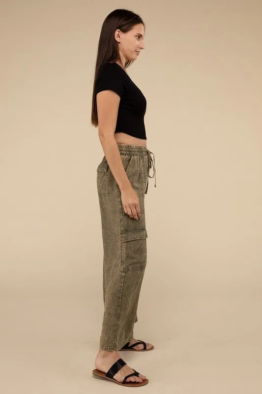 Cargo Pants with Elastic Waist *Online Only*