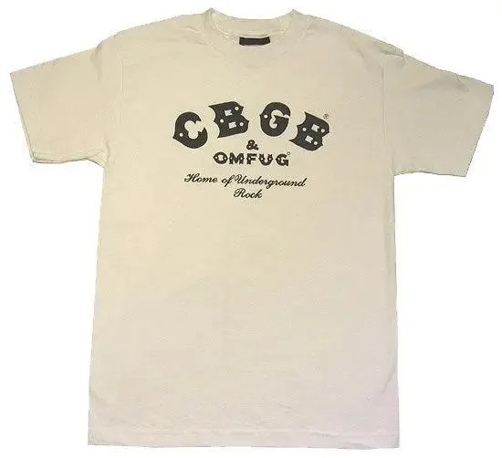 CBGB White Classic T-Shirt