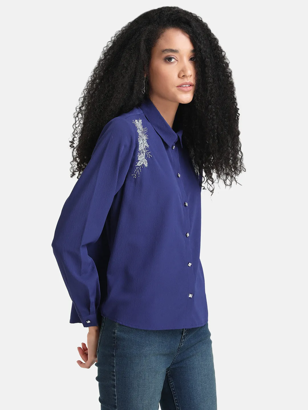 Classic Shirt With Embellishment