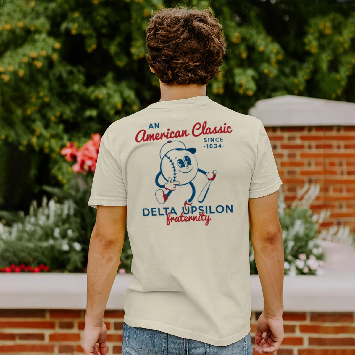 Delta Upsilon Comfort Colors American Classic Short Sleeve Tee