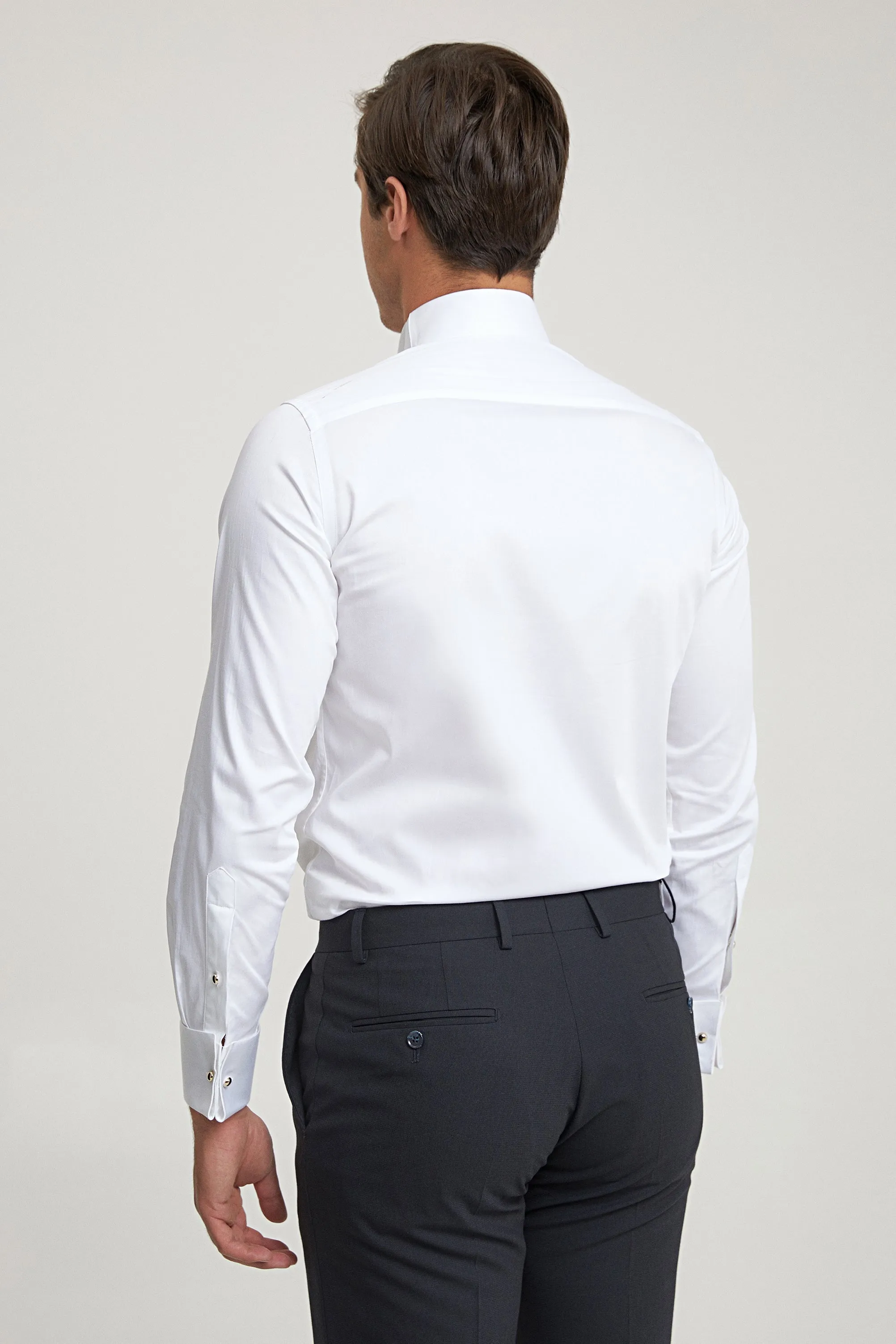 D's Damat White Stylish Design White Shirt