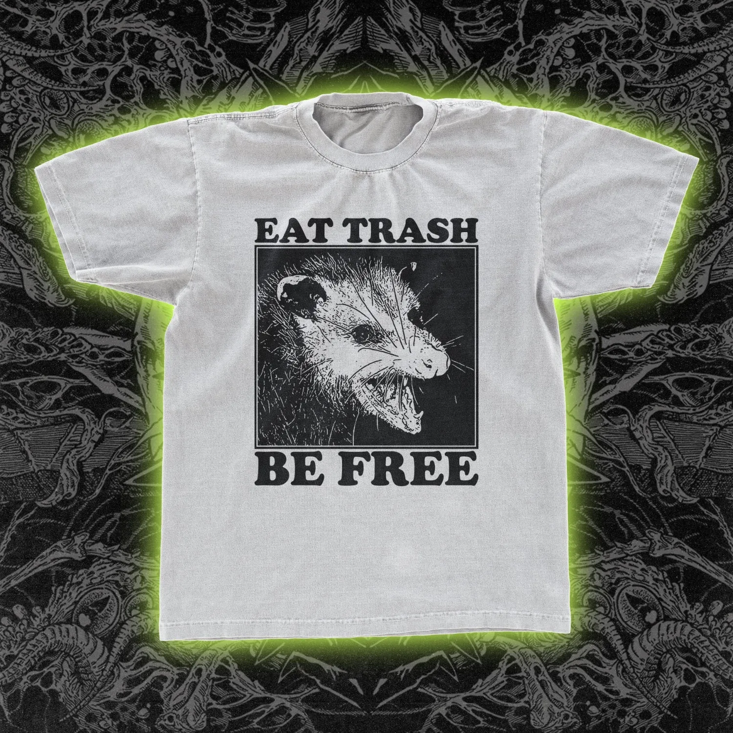 Eat Trash Be Free Classic Tee