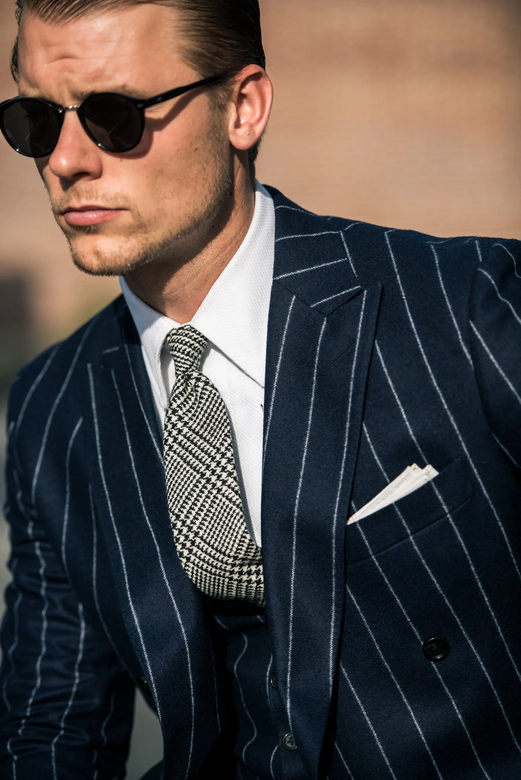 Flannel Chalkstripe Suit