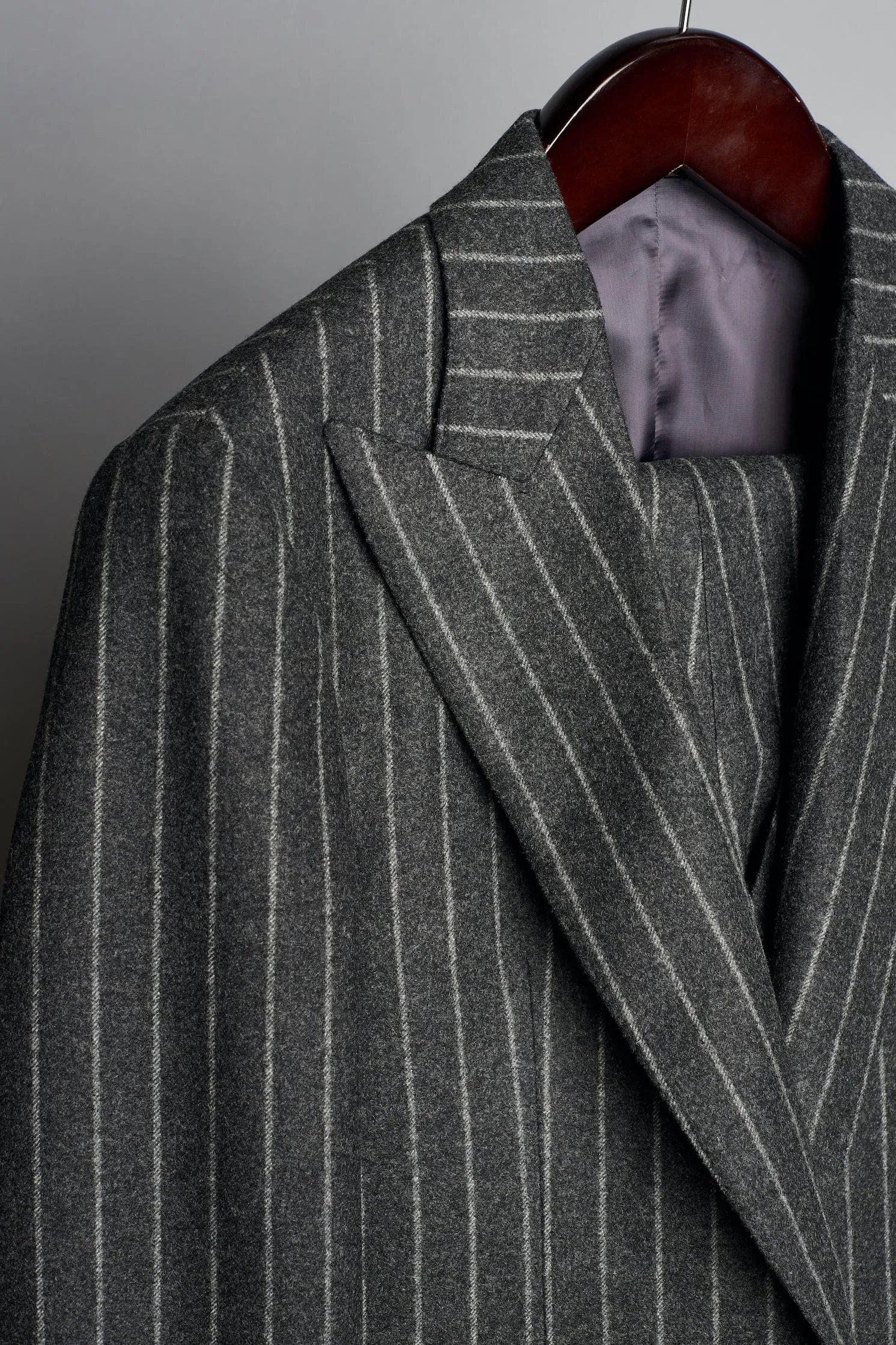 Flannel Chalkstripe Suit