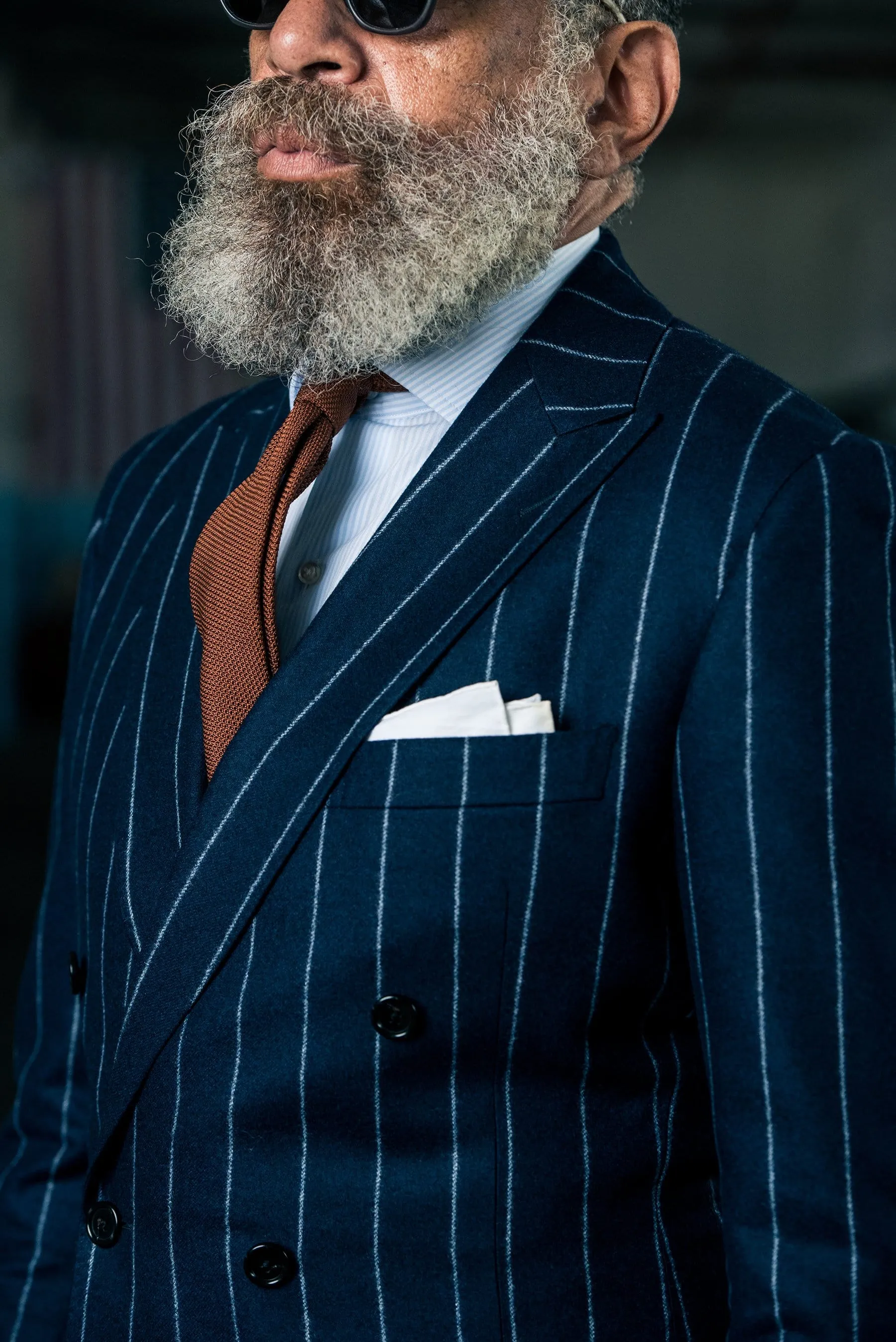 Flannel Chalkstripe Suit