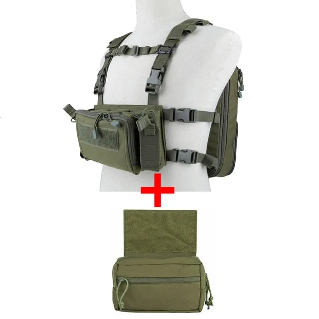 Flat Pack D3 Chest Rig Hydration Backpack Set