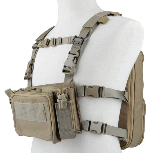 Flat Pack D3 Chest Rig Hydration Backpack Set