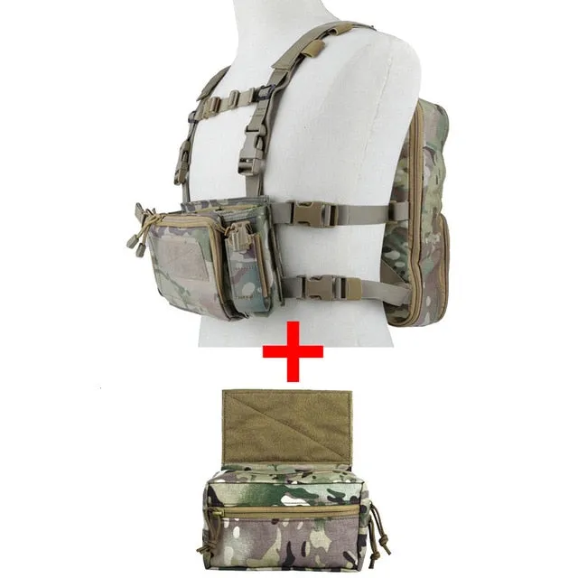 Flat Pack D3 Chest Rig Hydration Backpack Set