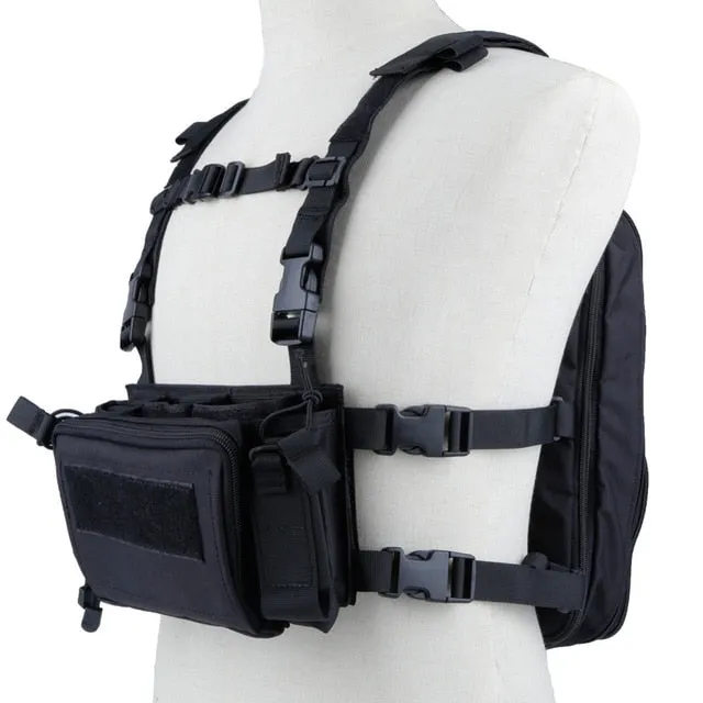 Flat Pack D3 Chest Rig Hydration Backpack Set