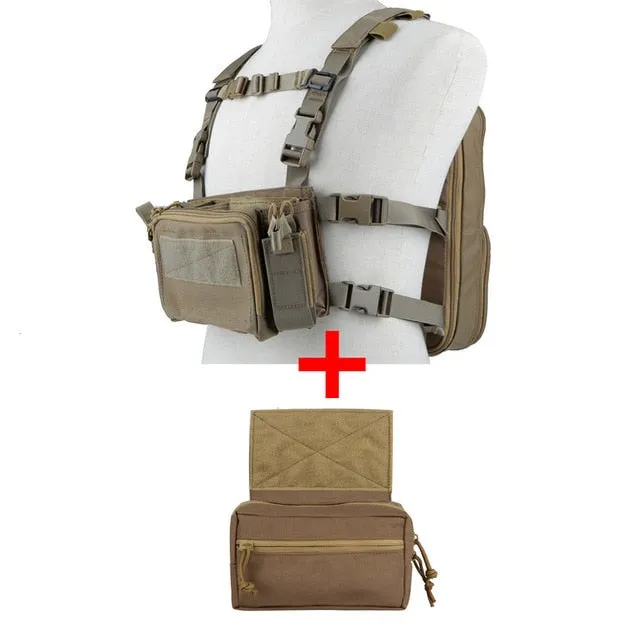 Flat Pack D3 Chest Rig Hydration Backpack Set