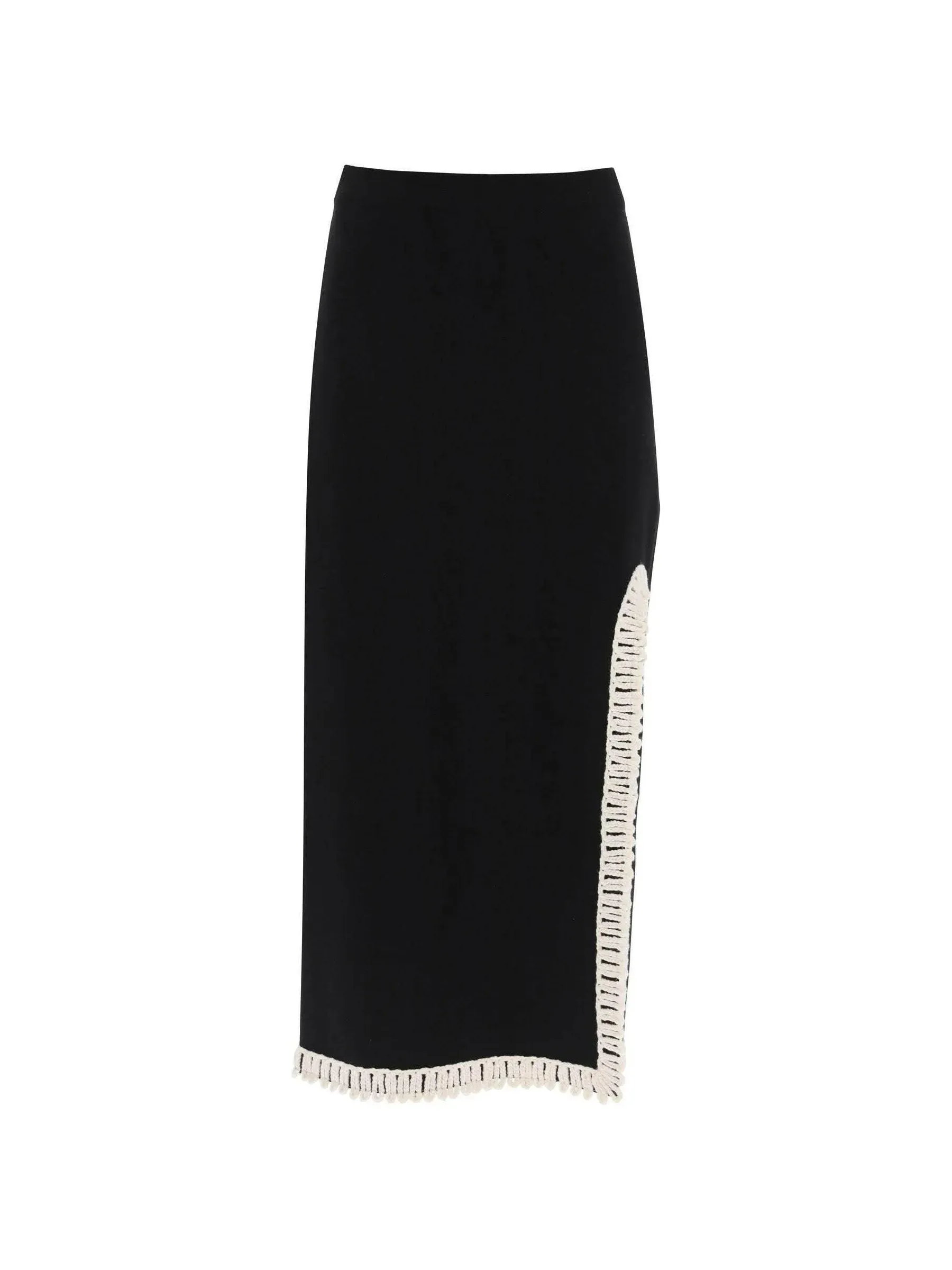 Gabie Fringed Maxi Skirt