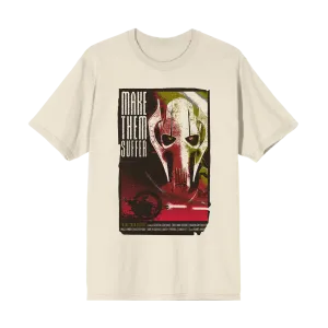 General Grievous Make Them Suffer Grindhouse Natural Tee