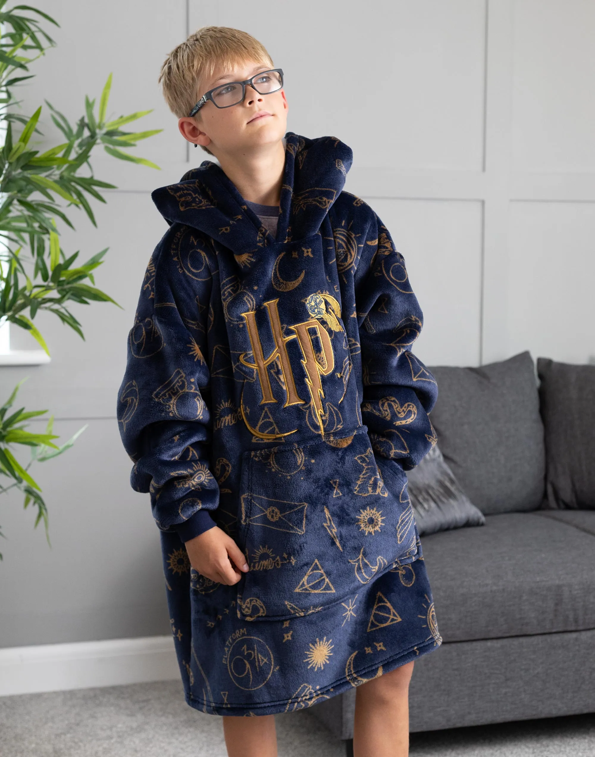 Harry Potter Kids Oversized Blanket Hoodie