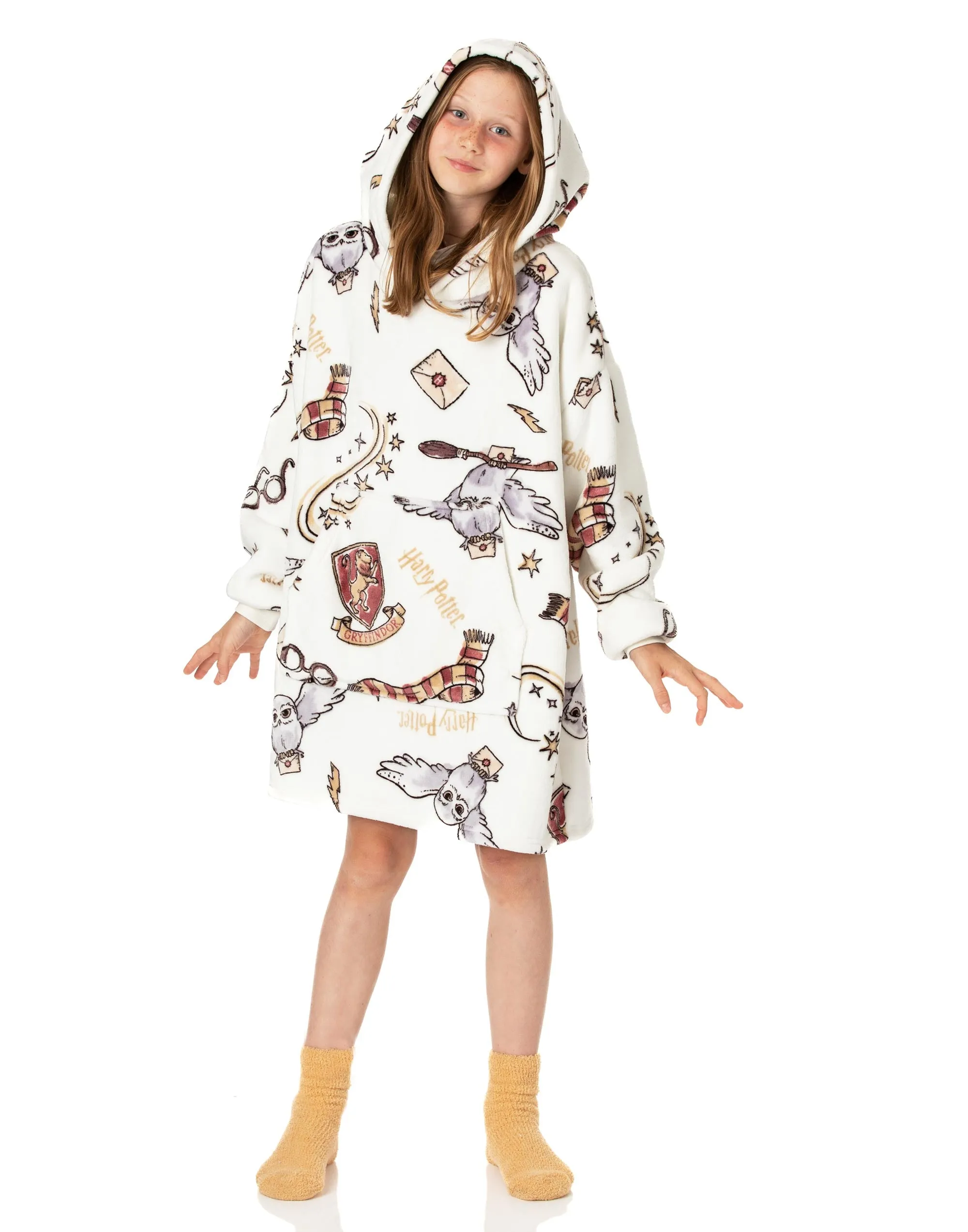 Harry Potter Kids Oversized Blanket Hoodie