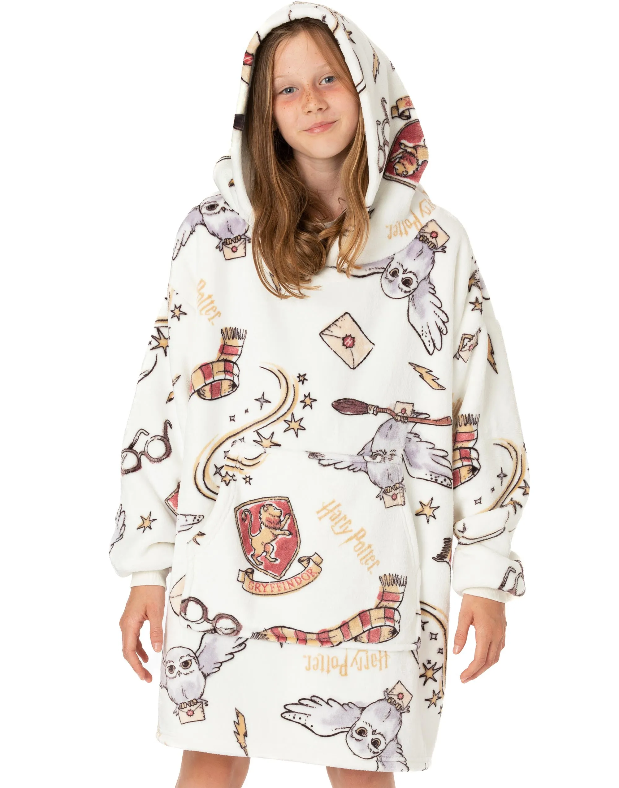 Harry Potter Kids Oversized Blanket Hoodie