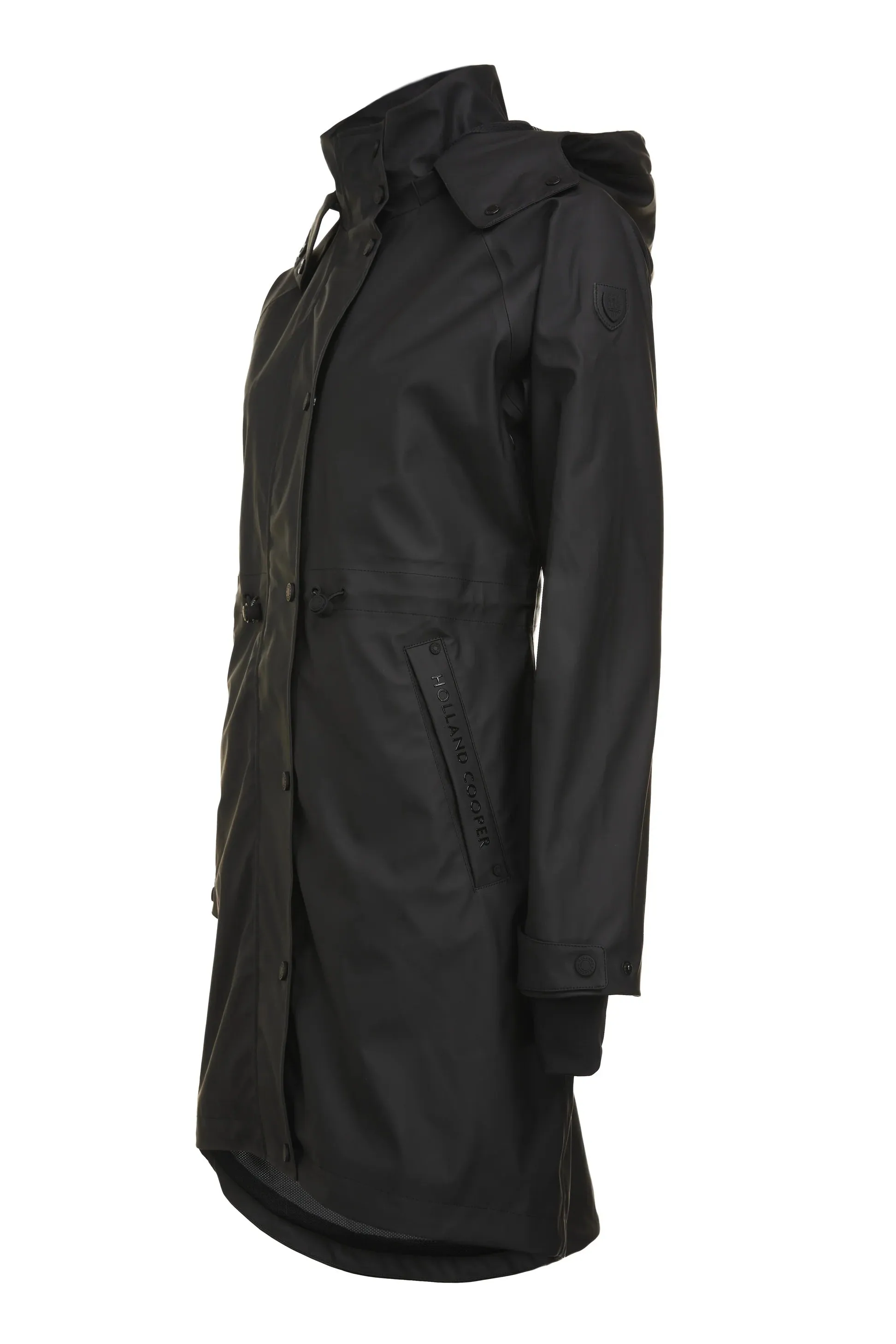 Holland Cooper Chartwell Rain Parka in Black