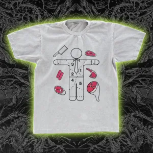 Human Meat Cuts Classic Tee