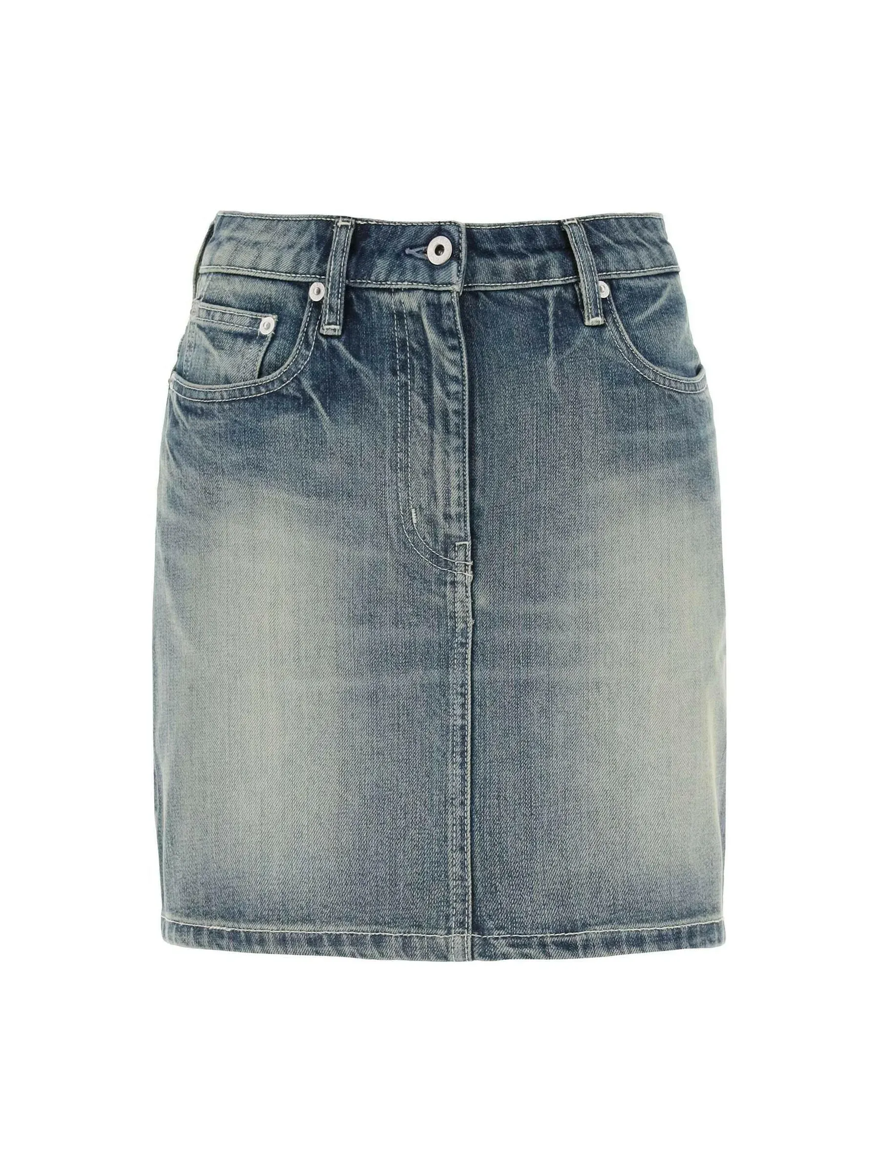 Japanese Denim Zipper Skirt