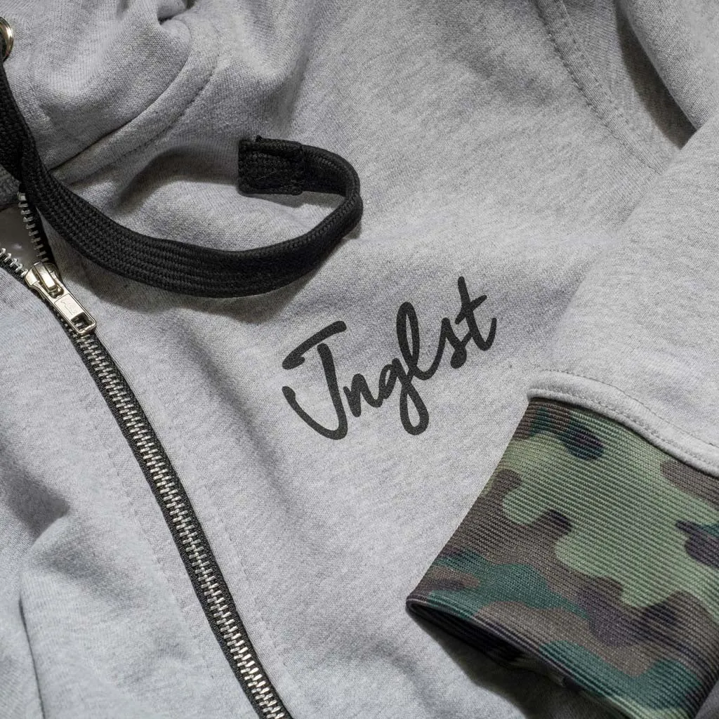 Jnglst King Grey Zip Hoodie