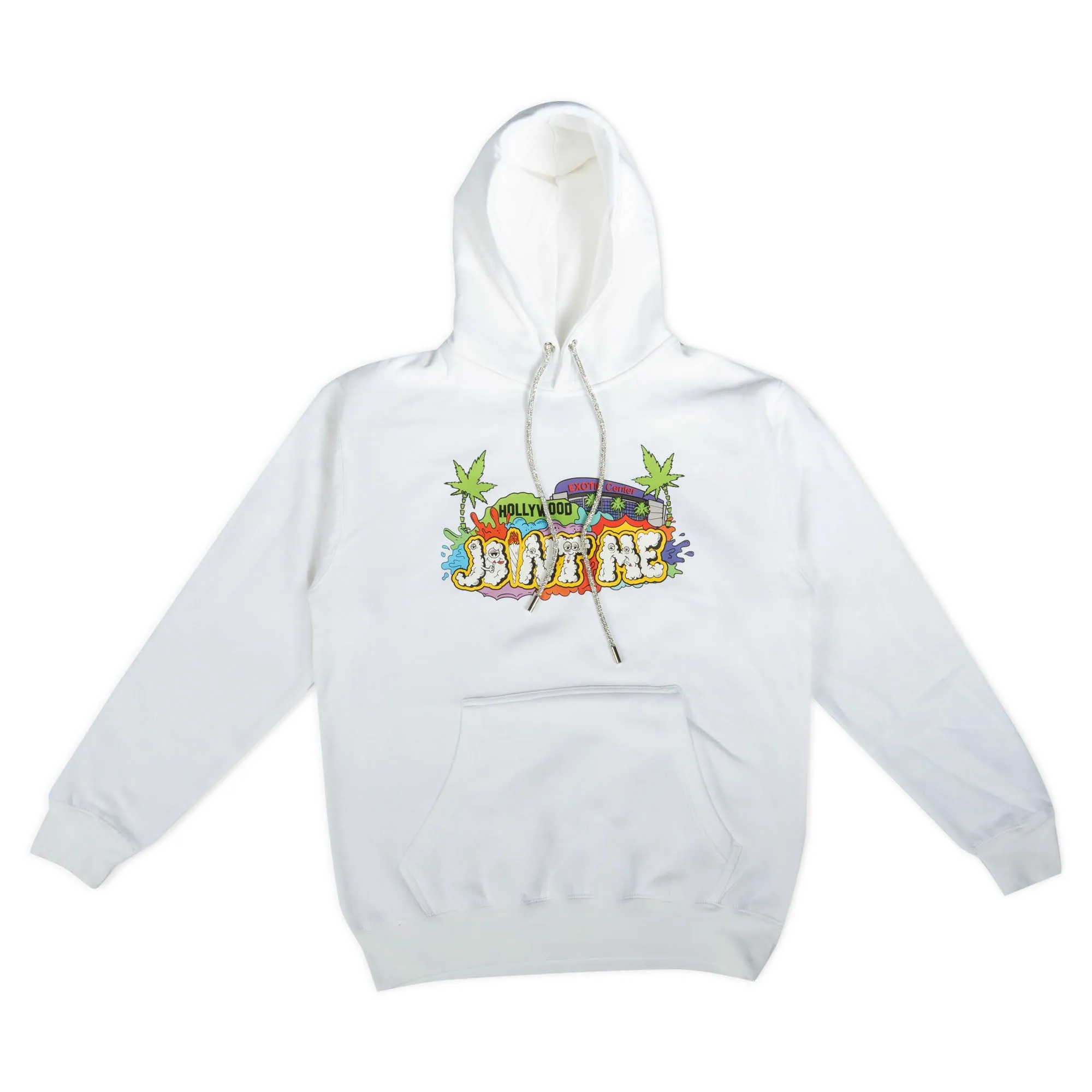 Joint Me Swarovski Hoodie ‘818 OG’ Clear White