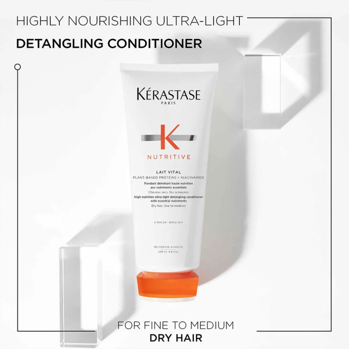 Kérastase Nutritive Lait Vital Ultra-Light Conditioner For Dry, Fine To Medium Hair