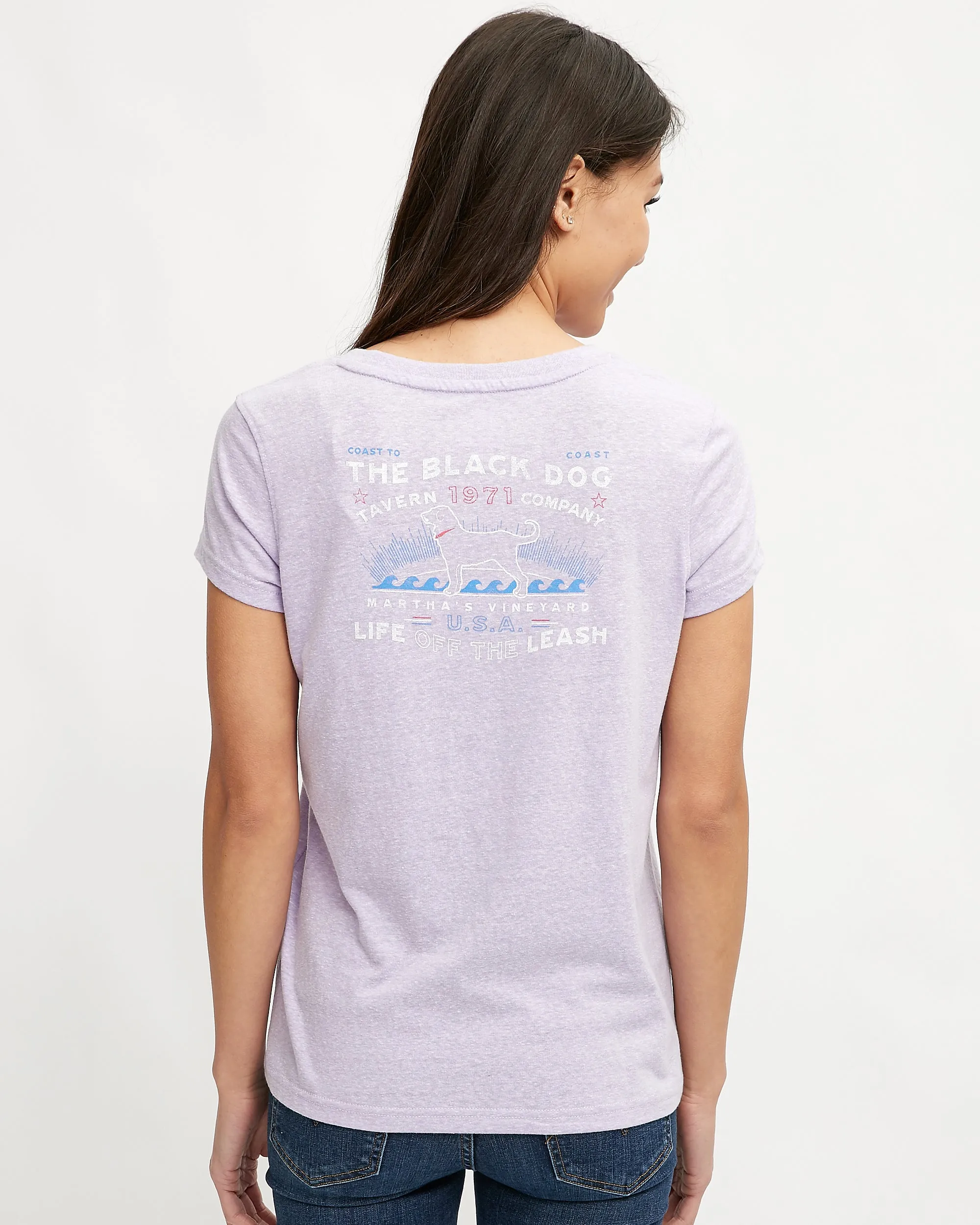 Ladies Coast to Coast Shortsleeve Tee