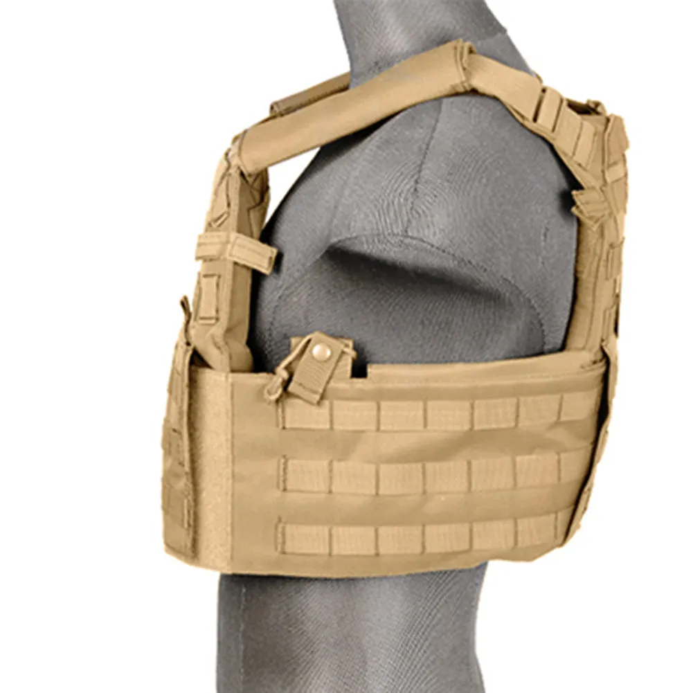 Lancer Tactical 69T4 MOLLE Airsoft Plate Carrier Vest