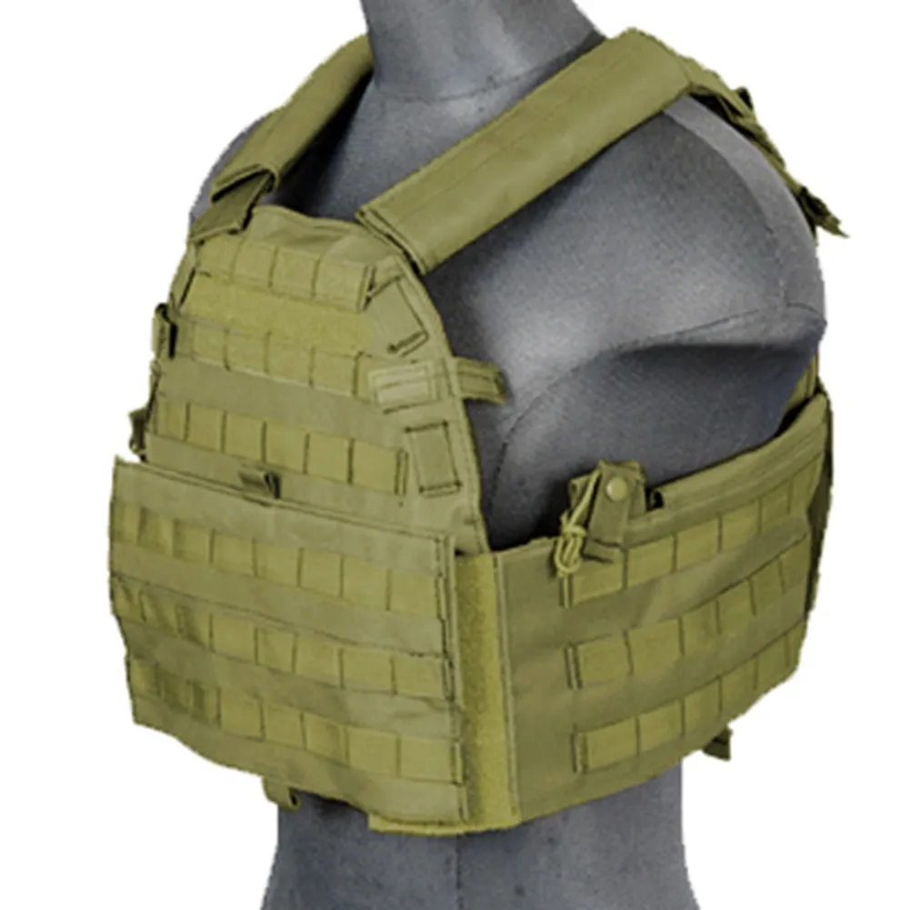 Lancer Tactical 69T4 MOLLE Airsoft Plate Carrier Vest