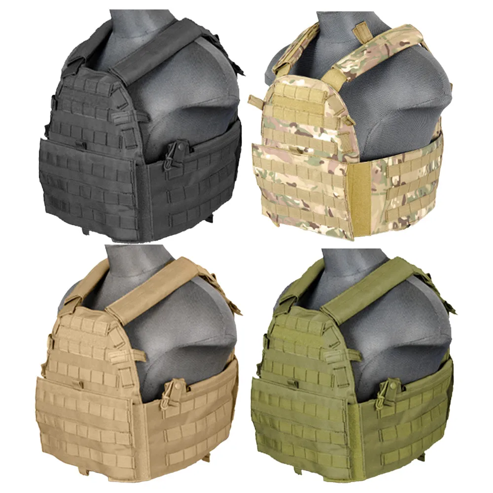 Lancer Tactical 69T4 MOLLE Airsoft Plate Carrier Vest