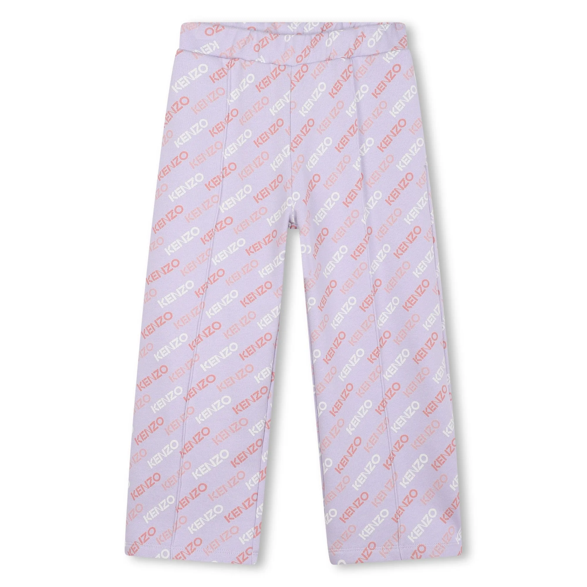 Lilac Logo Stripe Jogger Pants