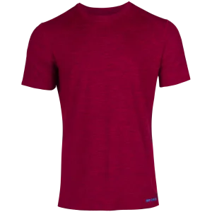 Men's Clima-Tek Tee - Burgundy Heather