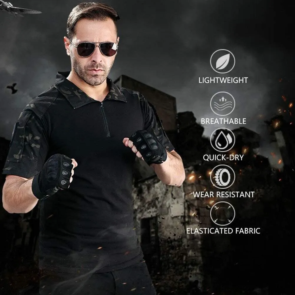 Men's Comfortable Breathable Summer Combat T-shirt