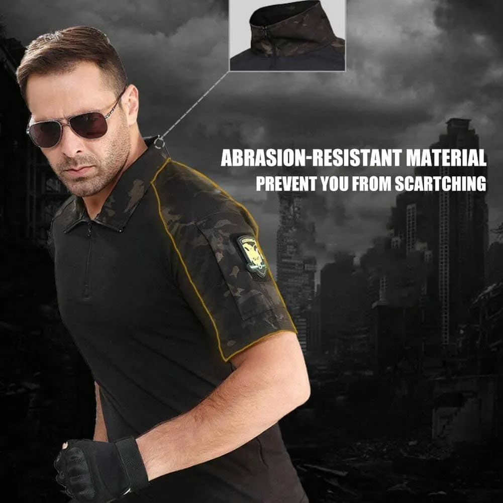 Men's Comfortable Breathable Summer Combat T-shirt