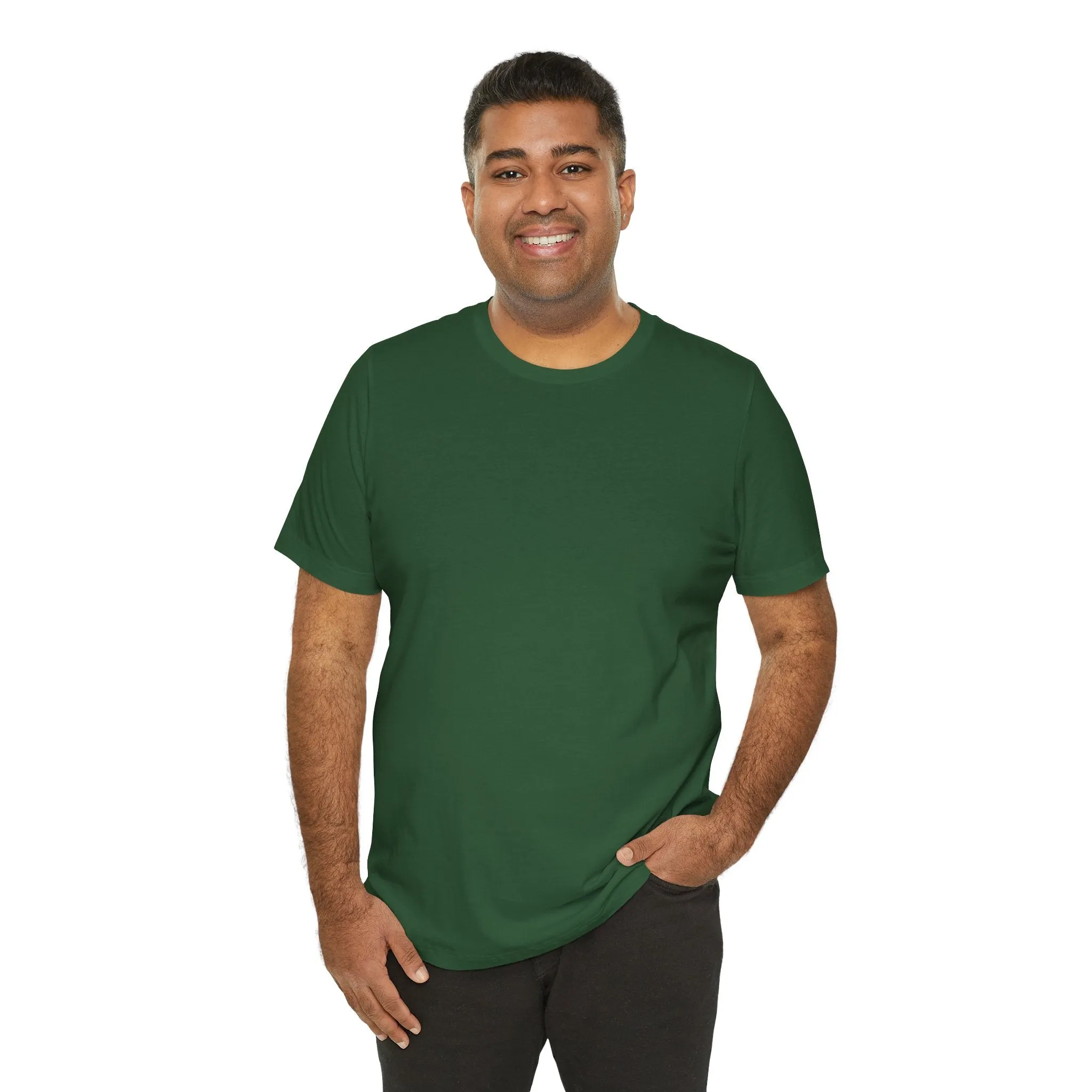 Men's Evergreen T Shirts Premium Casual Short Sleeve Classic Fit Crew Neck Shirts