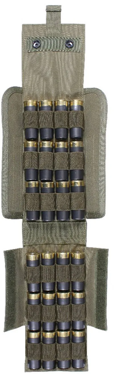 Olive Drab - Tactical MOLLE Shotgun Shell Pouch