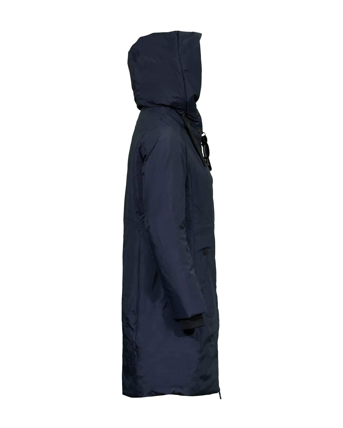 Padded Detachable Hood Coat